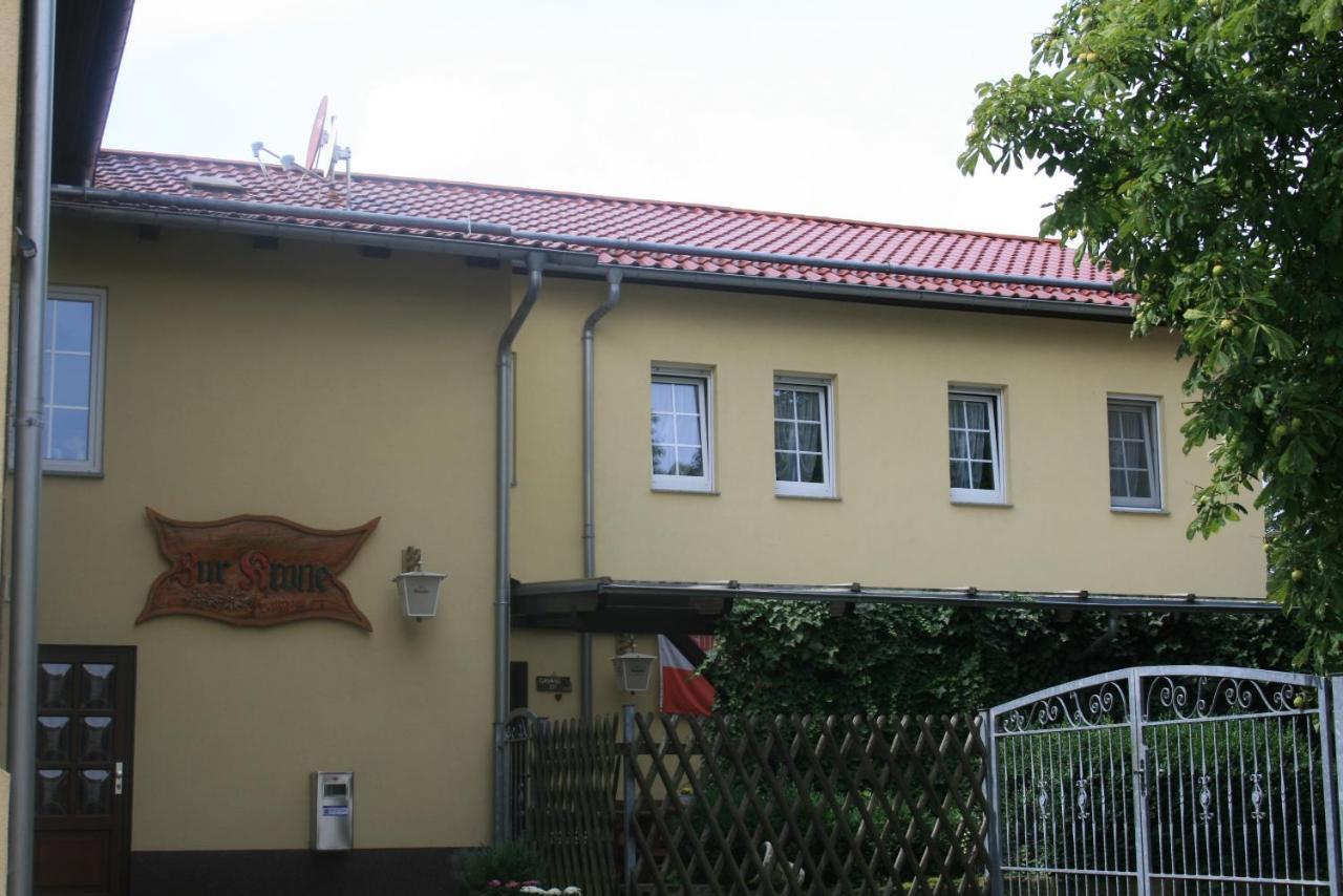 Pension Zur Krone Otel Eisenach Dış mekan fotoğraf